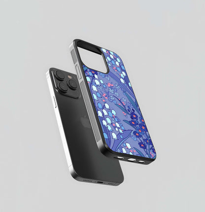 Whispering Bluebells Glass Case