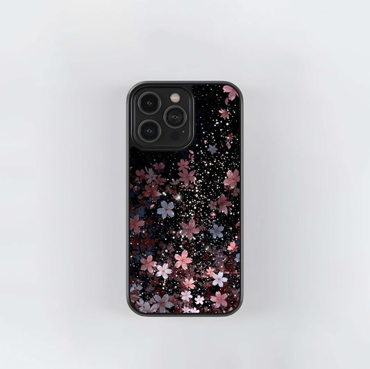 Starlit Flower Dreams Glass Case