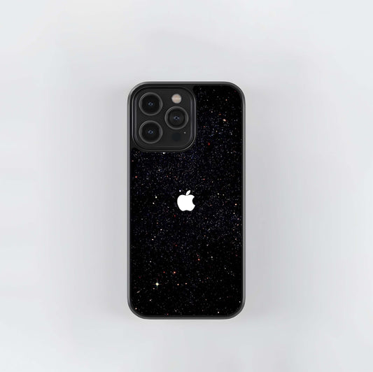 Starry Apple Galaxy Glass Case