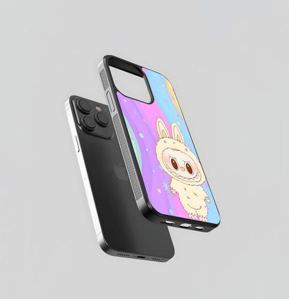 Anger Labubu Glass Case