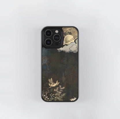 Angle Core Planet Glass Case