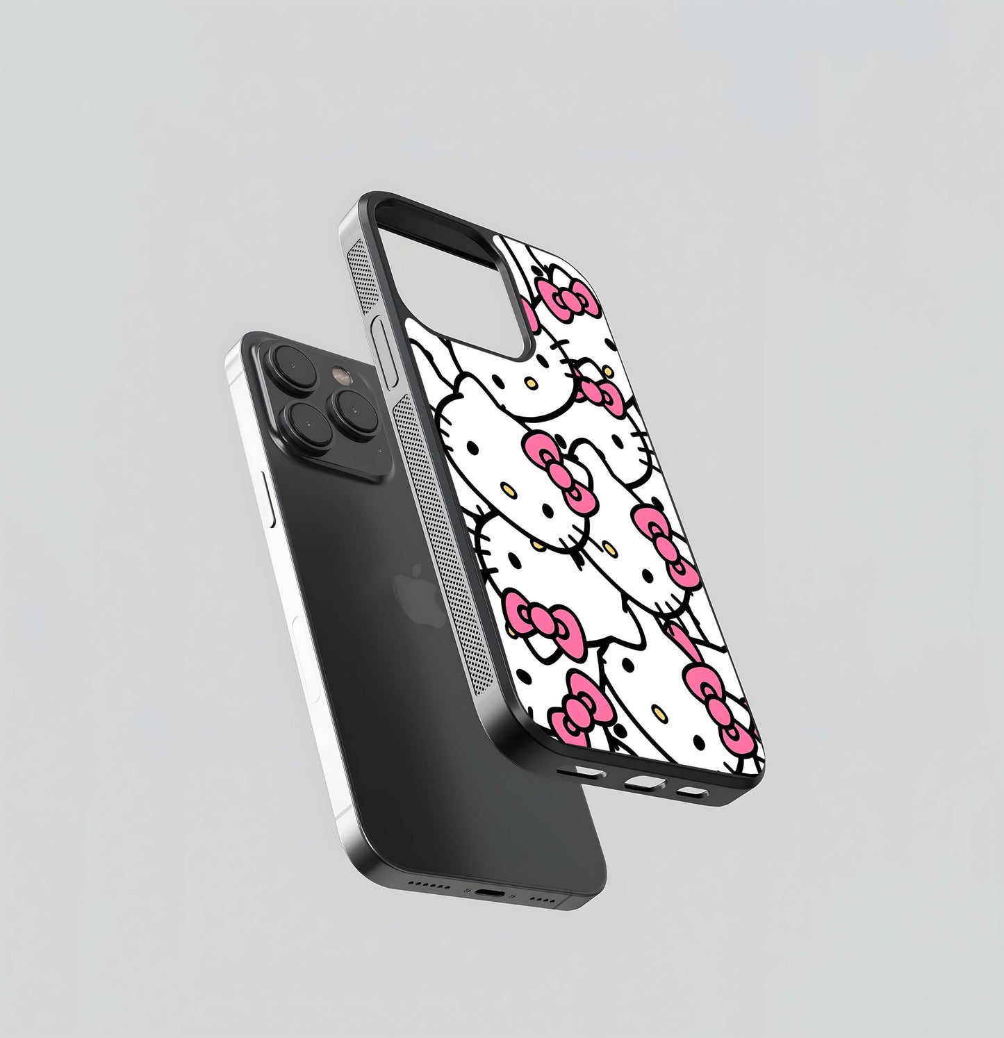 Cute Kitty Chaos Glass Case