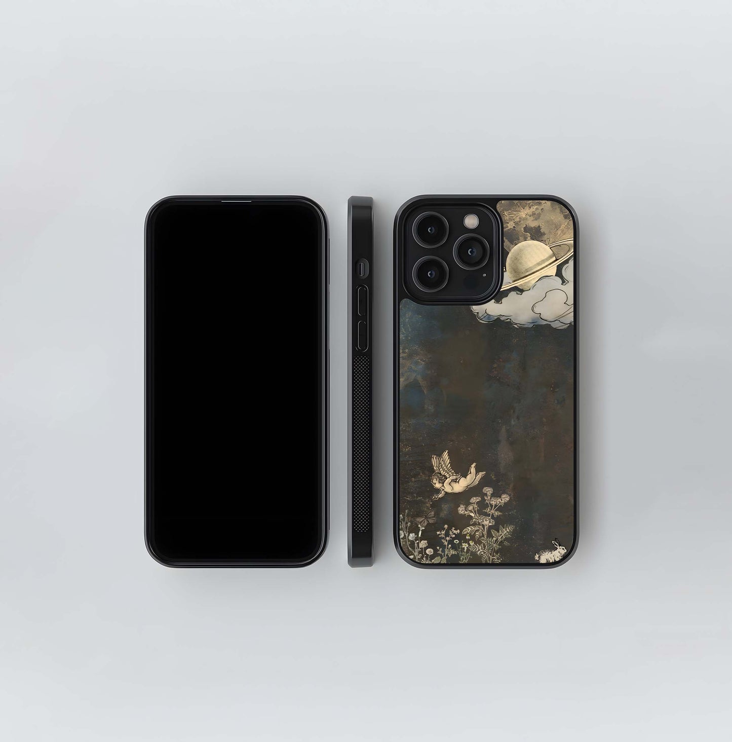 Angle Core Planet Glass Case