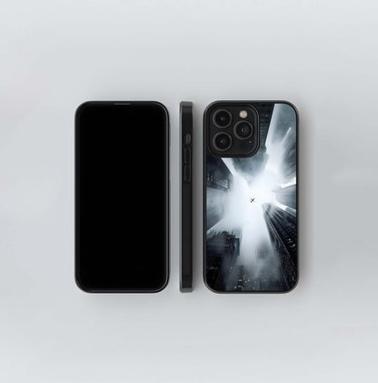 Skyscraper Fog View Glass Case