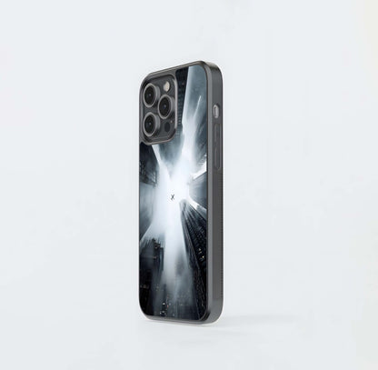 Skyscraper Fog View Glass Case