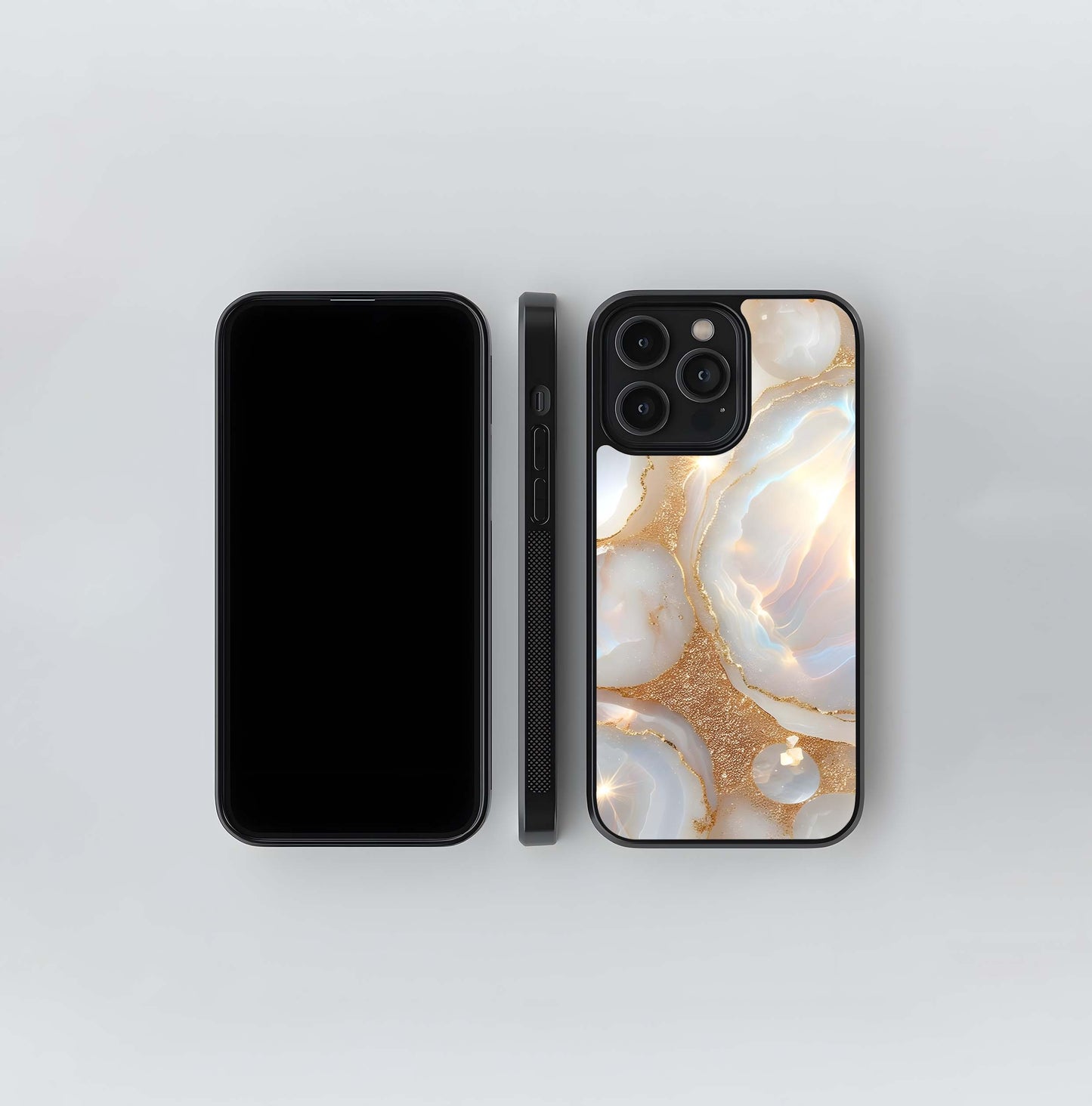 Celestial Marble Glass Case
