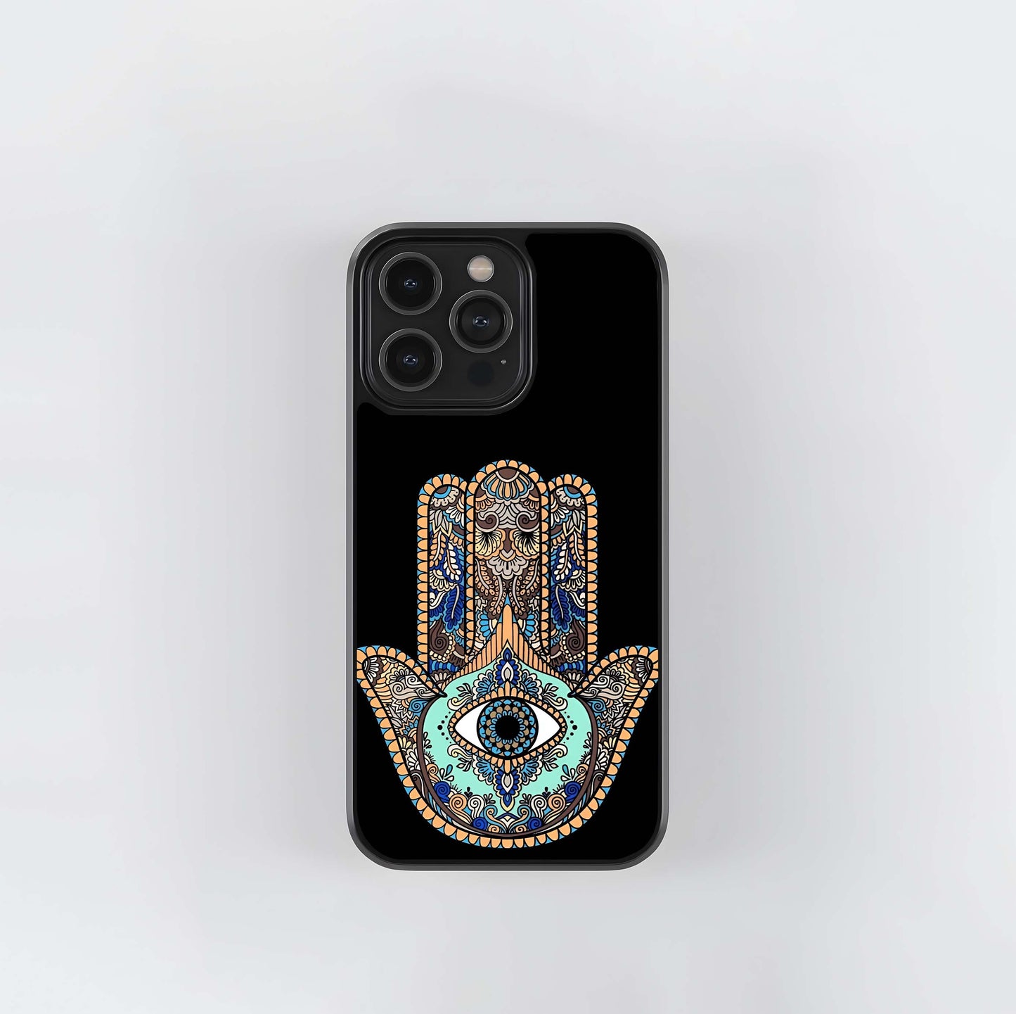 Mystic Hamsa Eye Glass Case