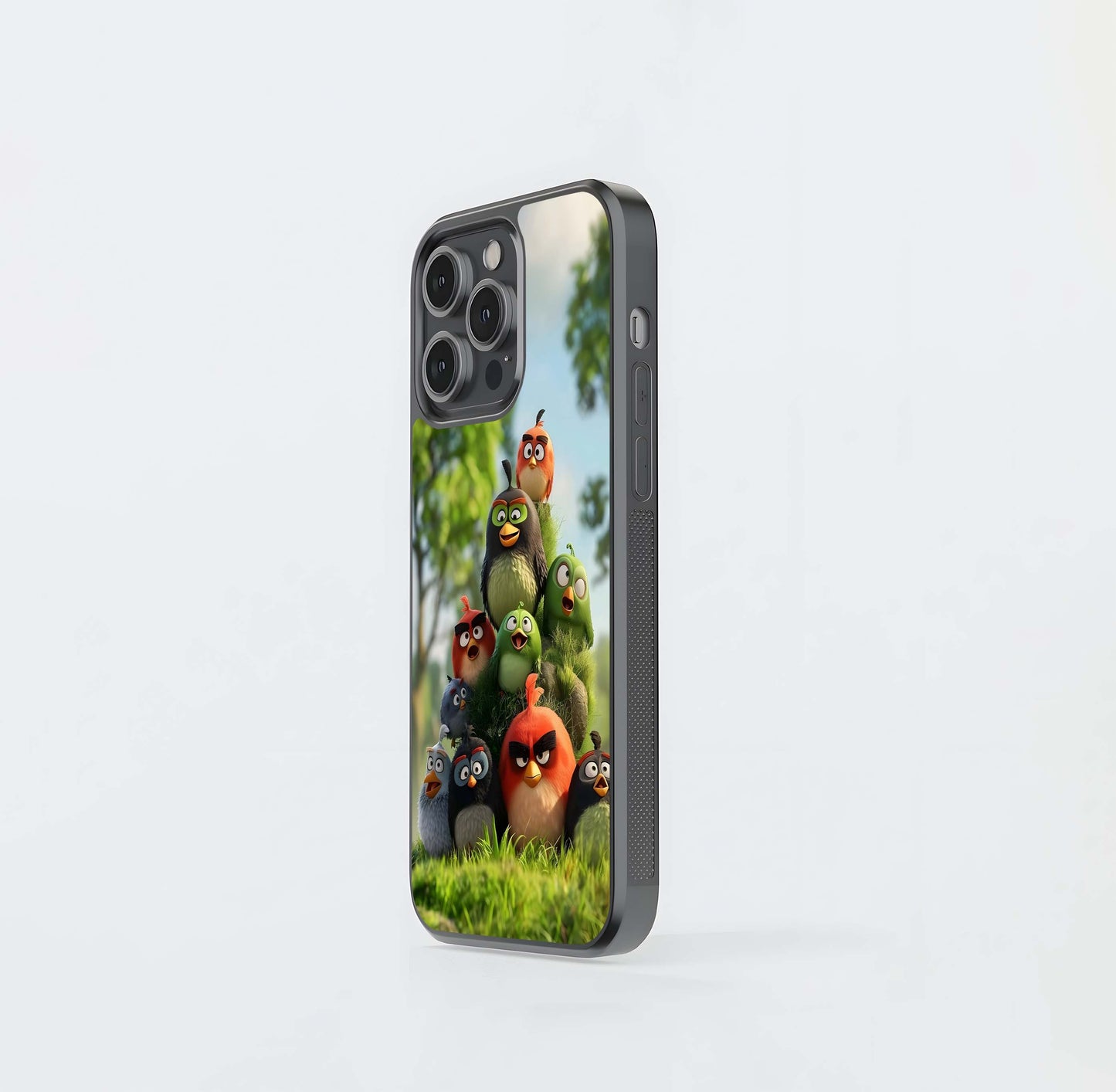 Angry Birds Gathering Glass Case