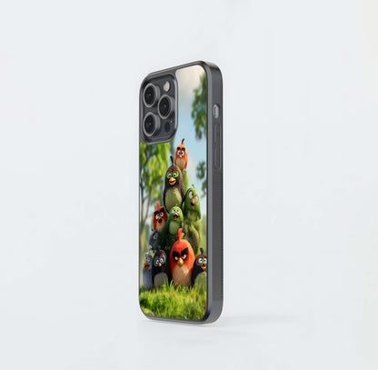 Angry Birds Gathering Glass Case