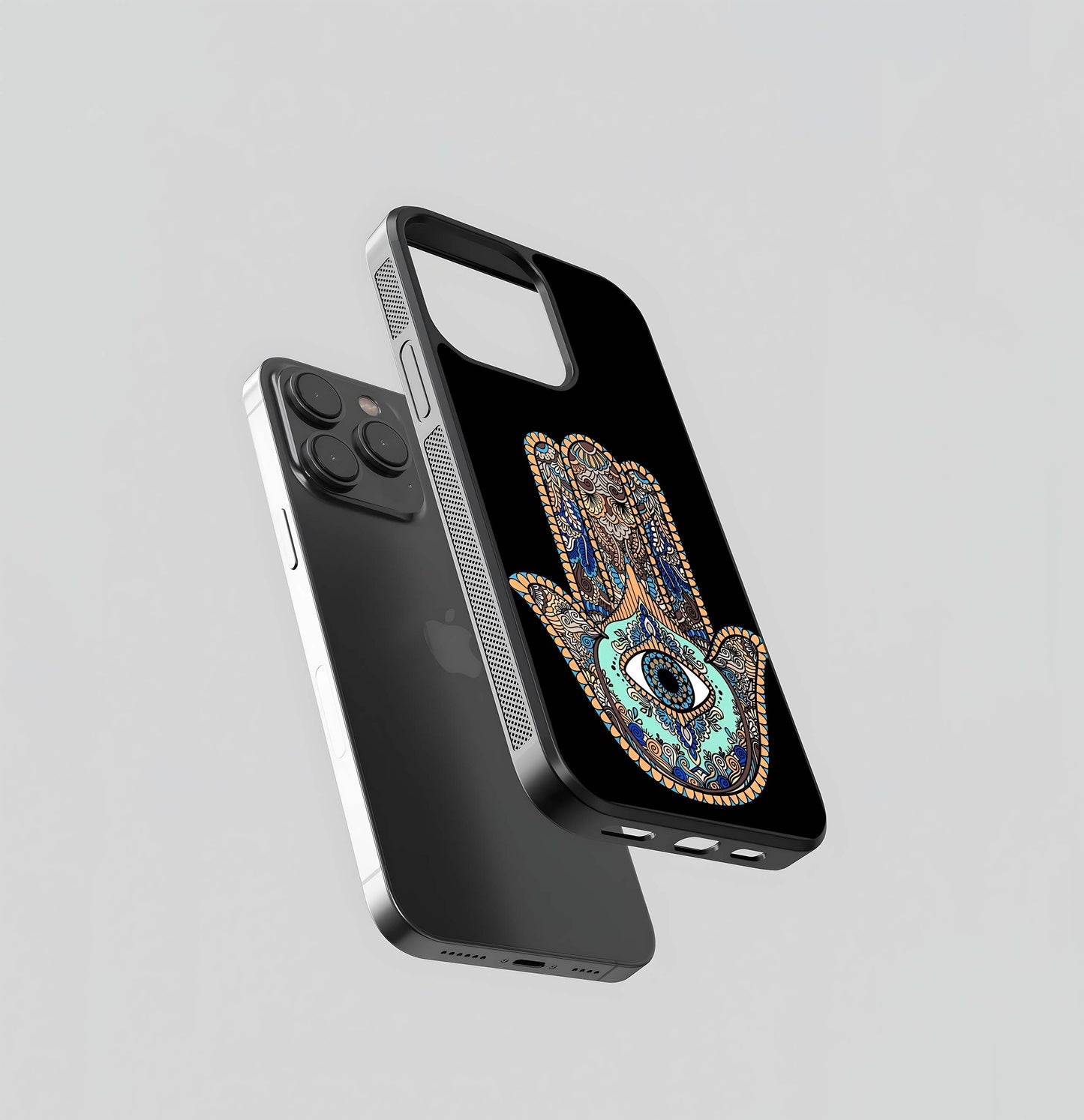 Mystic Hamsa Eye Glass Case