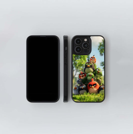 Angry Birds Gathering Glass Case