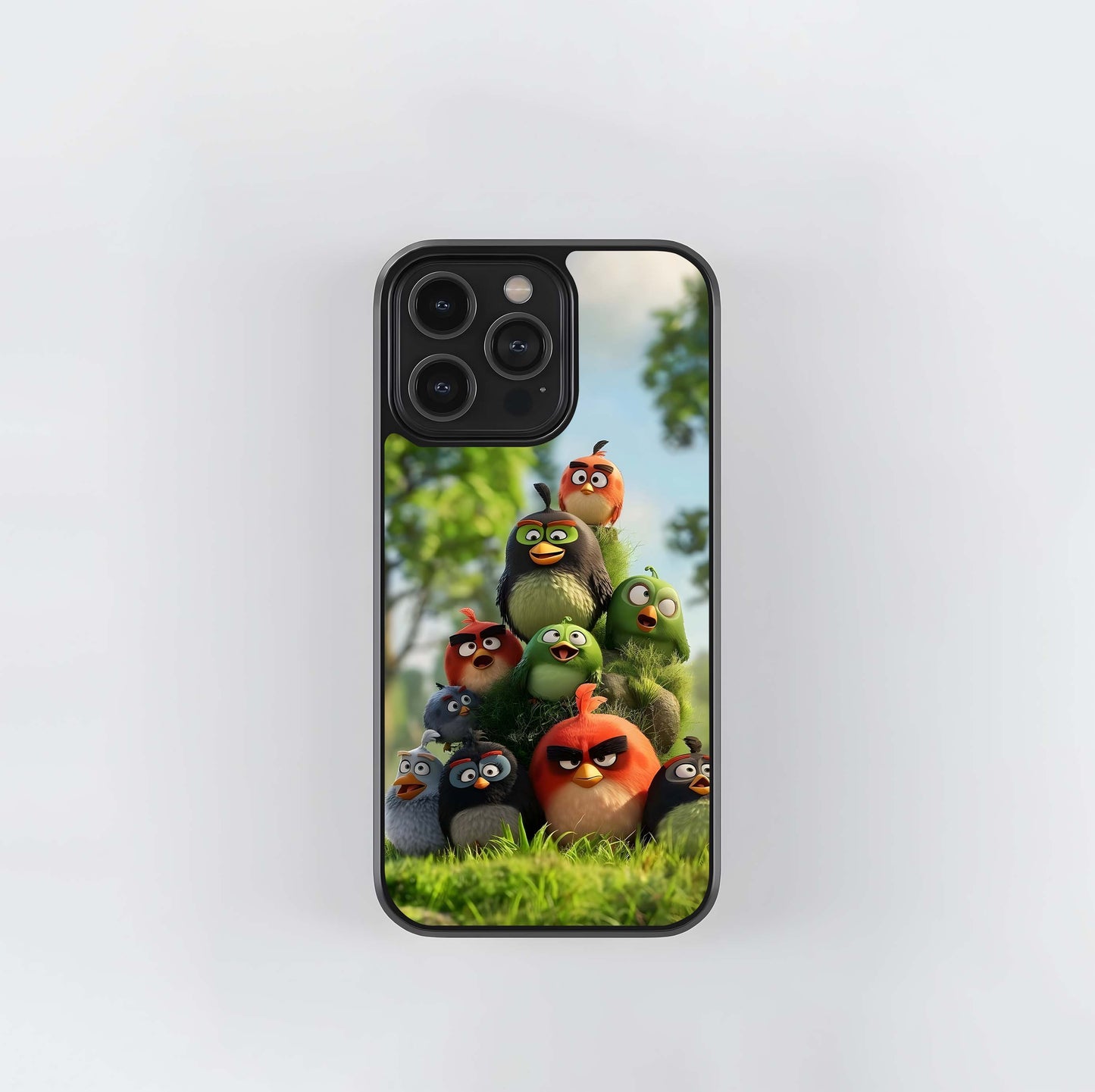 Angry Birds Gathering Glass Case