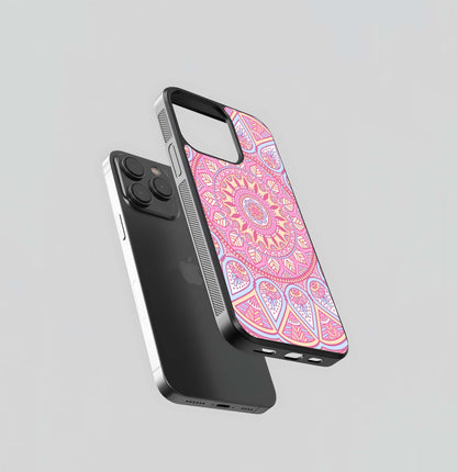 Boho Bloom Burst Glass Case