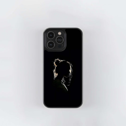 Ethereal Backlit Silhouette Glass Case