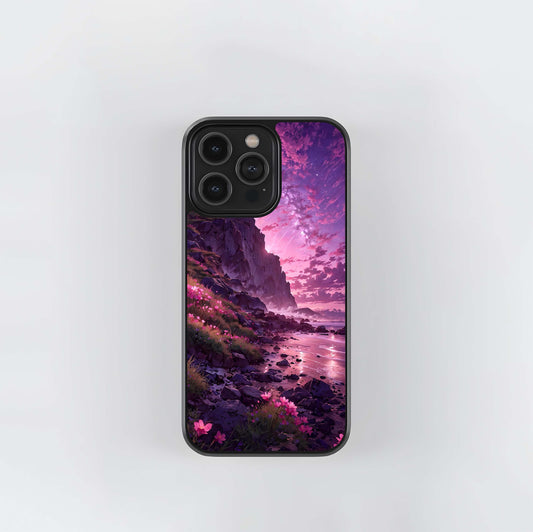 Twilight Blossom Coast Glass Case