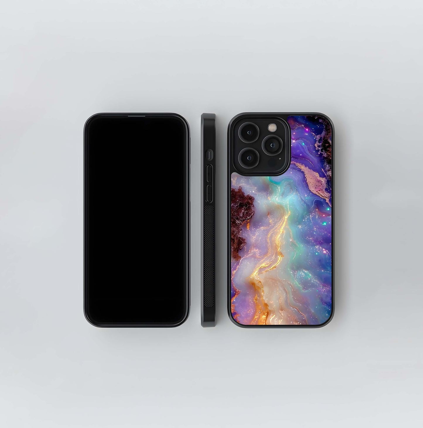 Celestial Opal Flow Glass Case