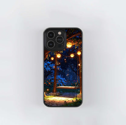 Twilight Garden Swing Glass Case