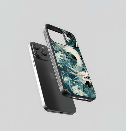 Aqua Dragon Surge Glass Case