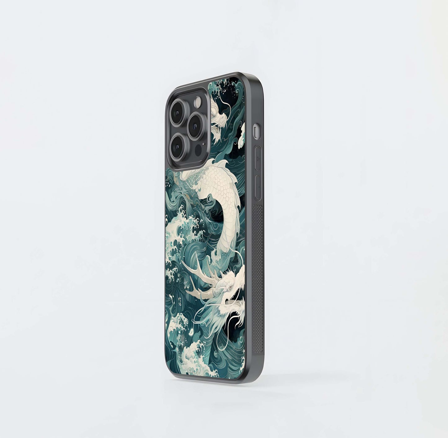 Aqua Dragon Surge Glass Case