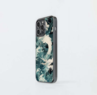 Aqua Dragon Surge Glass Case