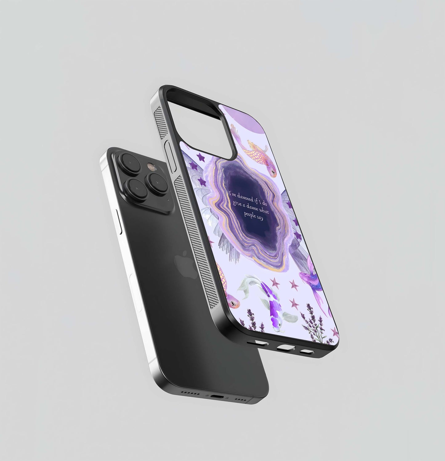Lavender Dream Haze Glass Case