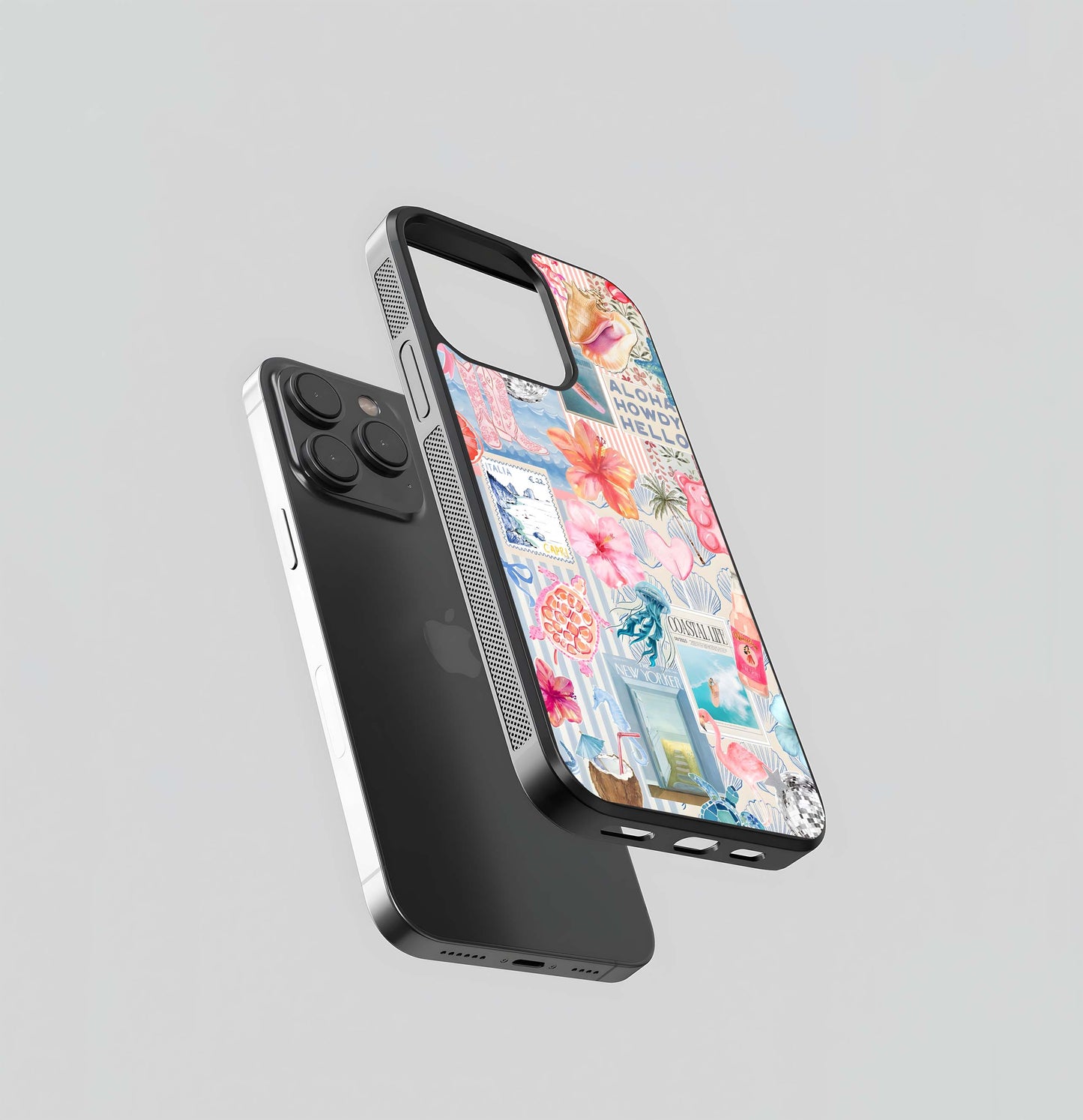 Coastal Cowgirl Dreams Glass Case