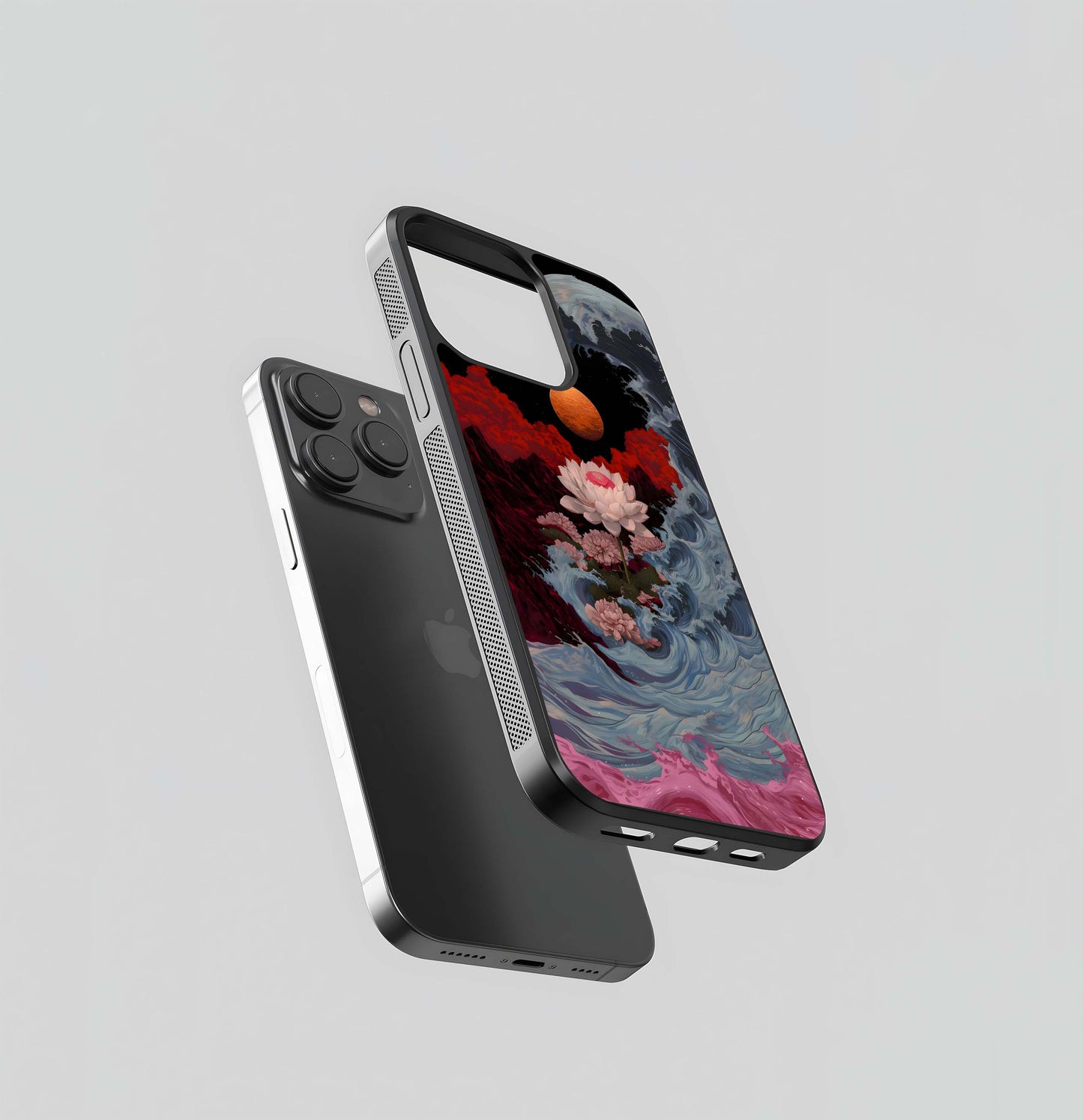 Lotus Blossom Drift Glass Case