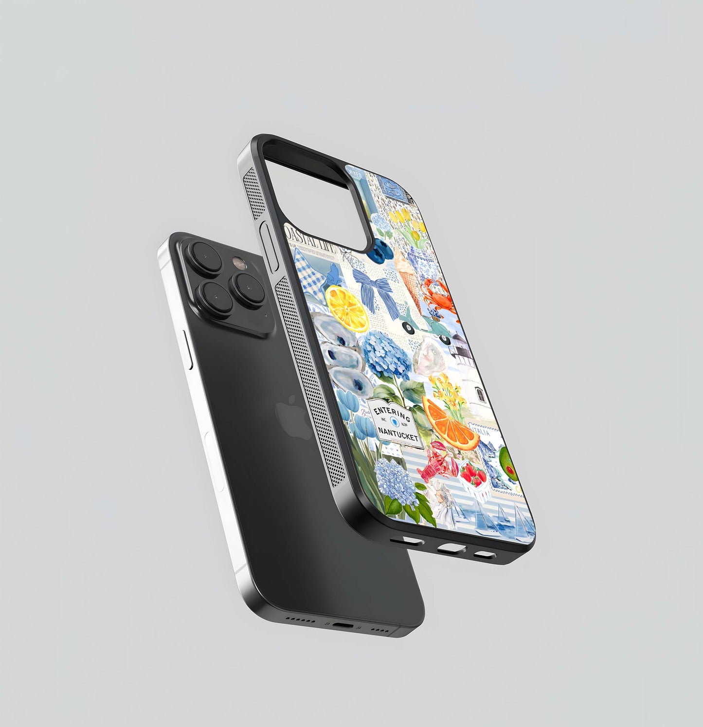 Coastal summery Glass Case