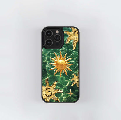 Aqua Sun Mirage Glass Case