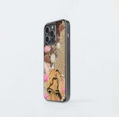 Lotus Divine Bloom Glass Case