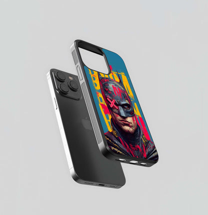 Graffiti Punk Batman Glass Case