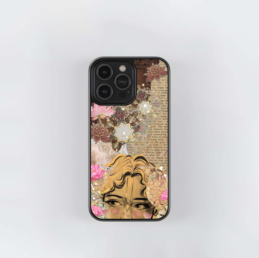 Lotus Divine Bloom Glass Case