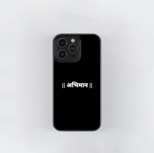 Abhiman Design Glass Case