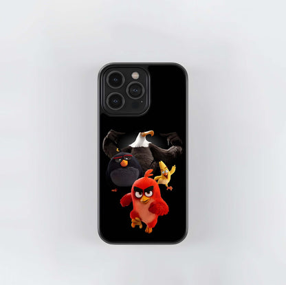 Angry Birds Movie Characters Glass Case