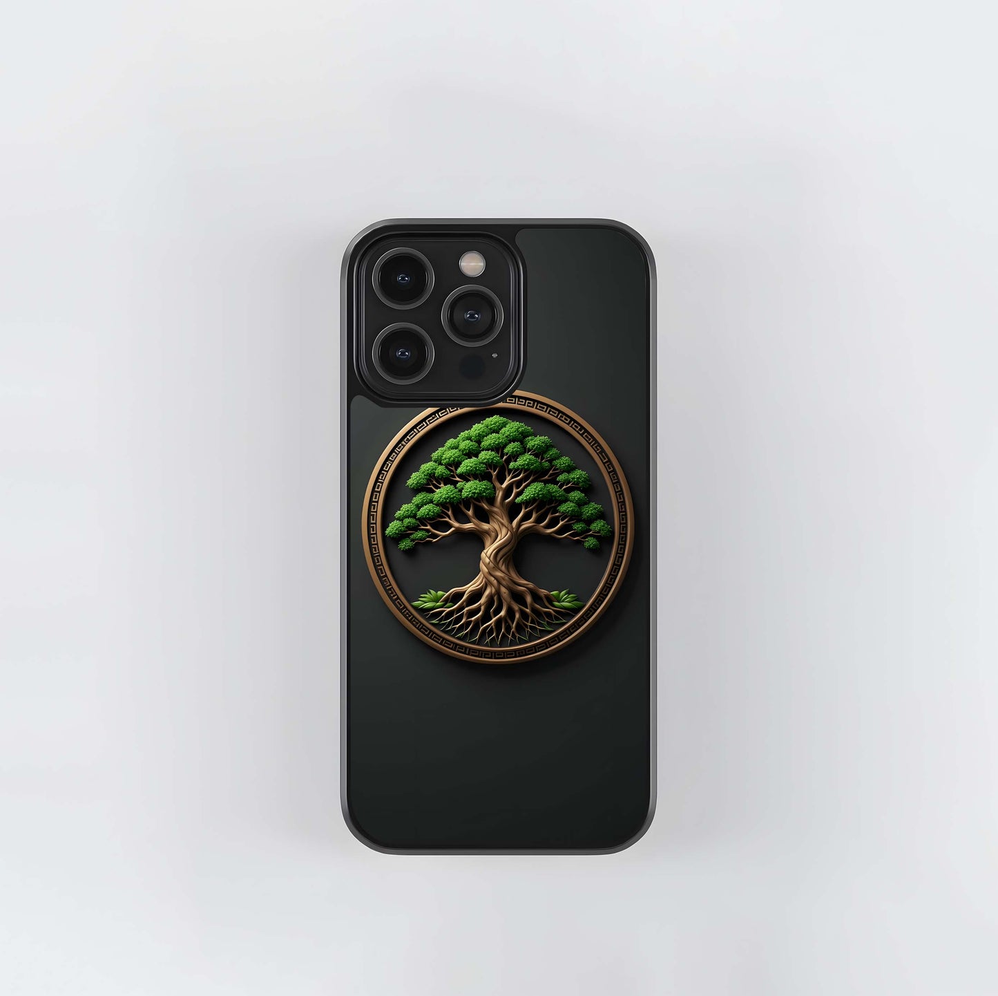 The Rooted Mandala Glass Case