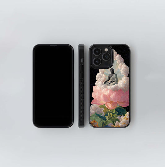 Lotus Divine Peace Glass Case