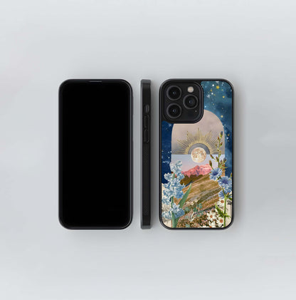 Cosmic Moon Garden Glass Case