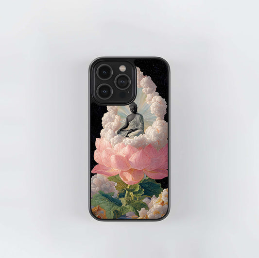 Lotus Divine Peace Glass Case