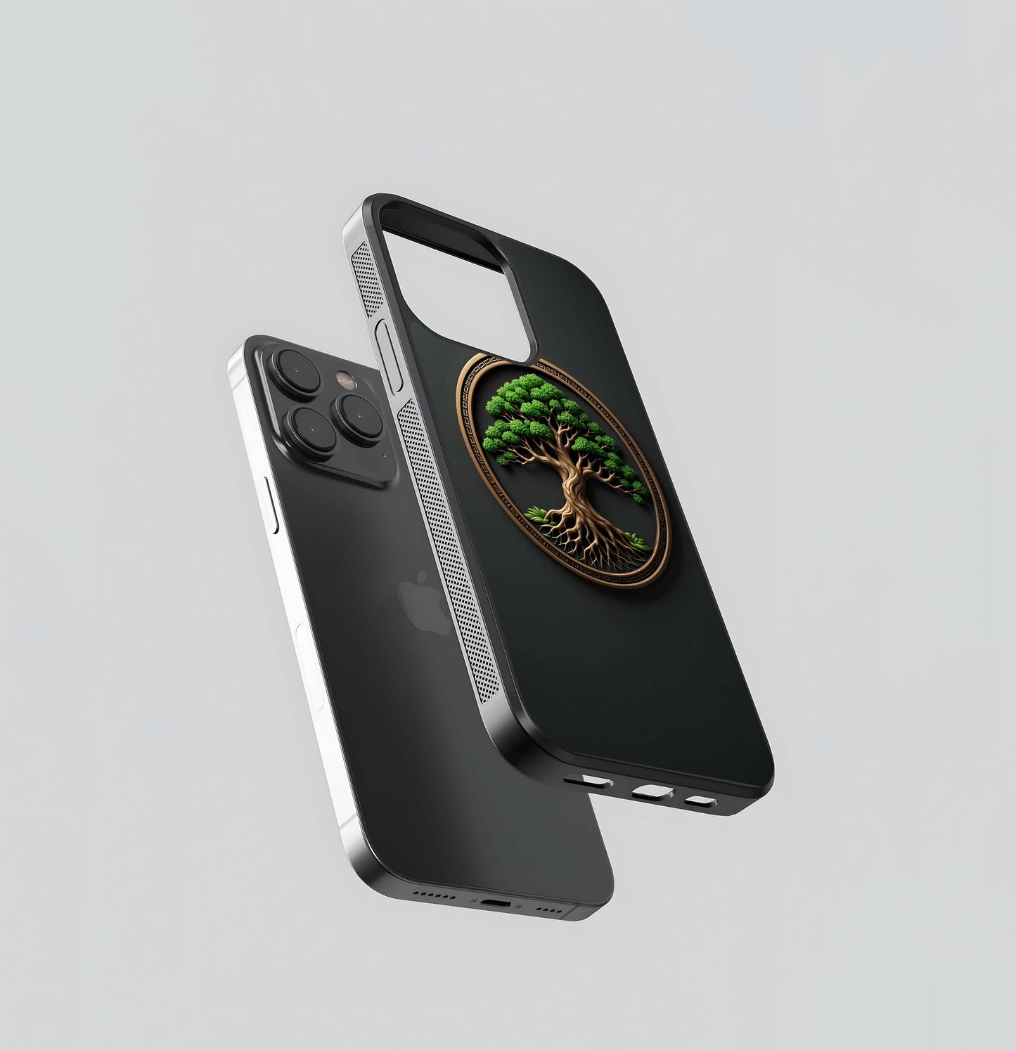 The Rooted Mandala Glass Case