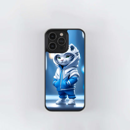 The Sporty Tiger Cub Glass Case