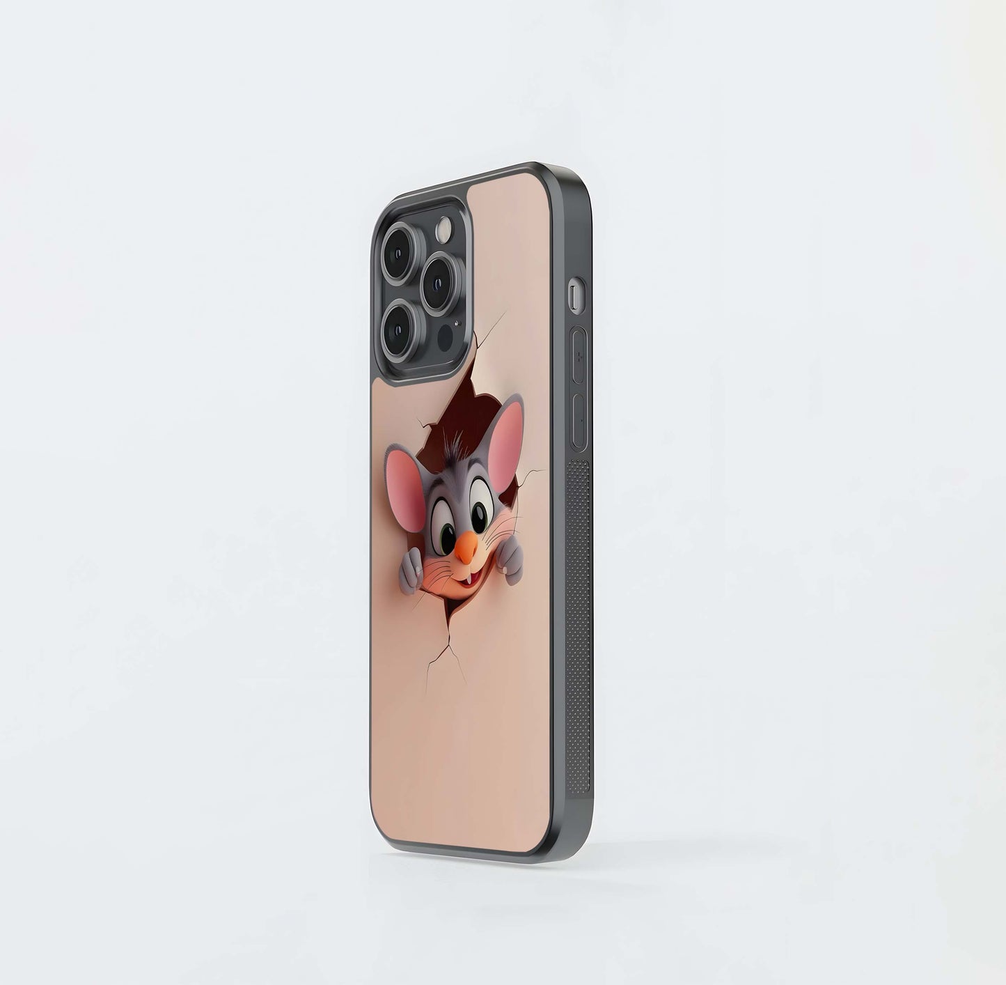 The Wall Breaker Mouse Glass Case