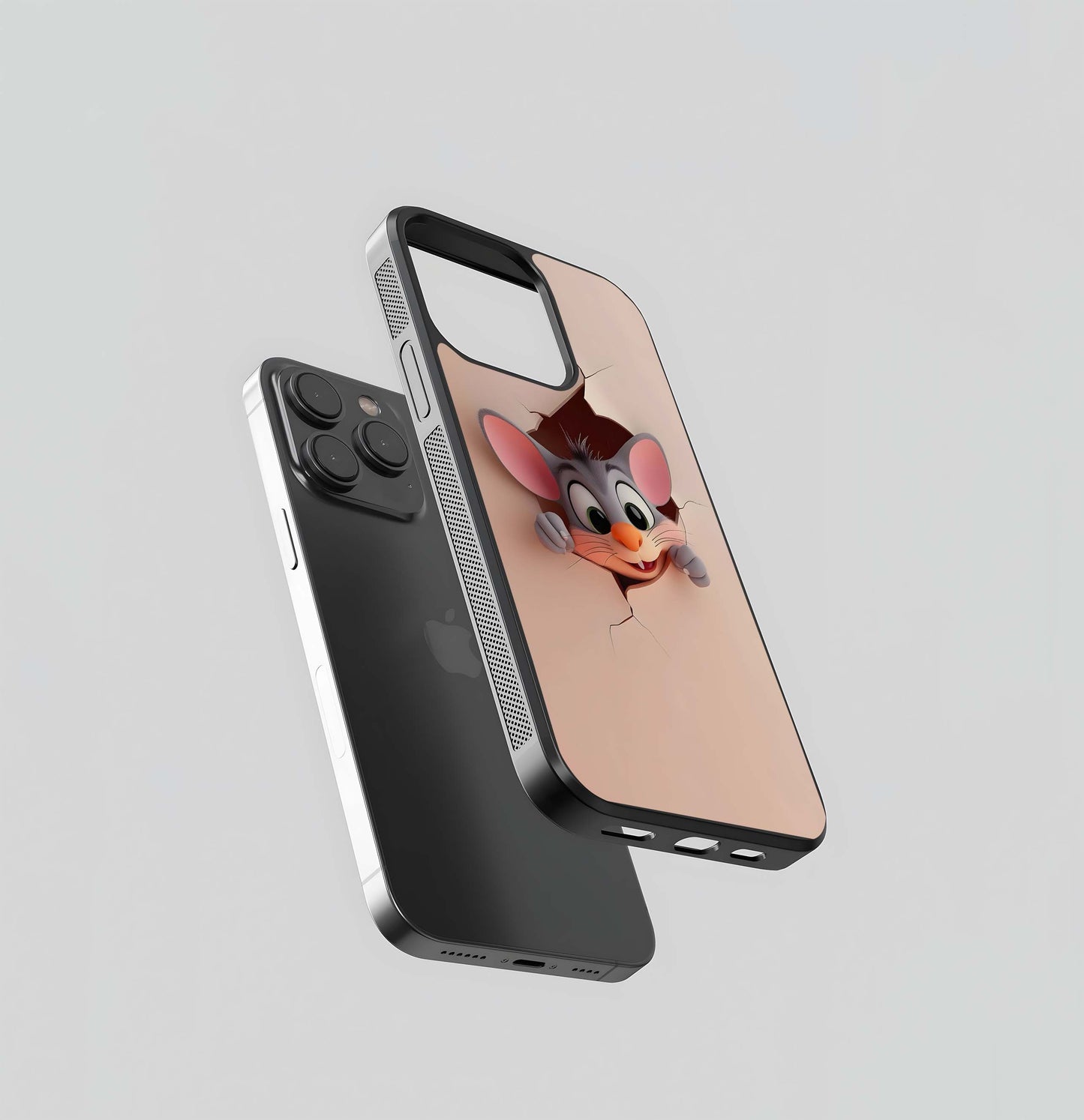 The Wall Breaker Mouse Glass Case