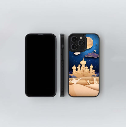 Arabian Scenery Glass Case