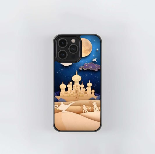 Arabian Scenery Glass Case