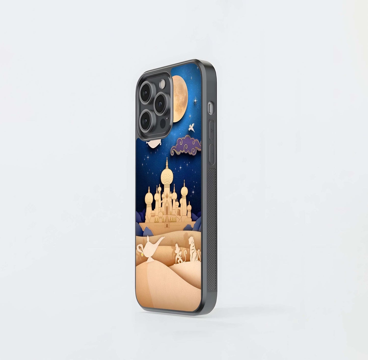 Arabian Scenery Glass Case