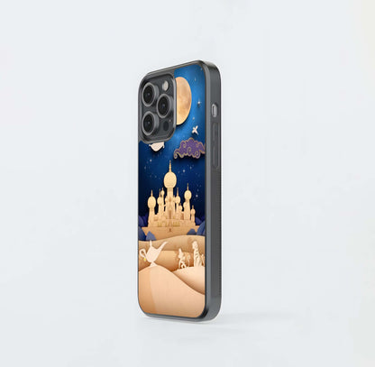 Arabian Scenery Glass Case