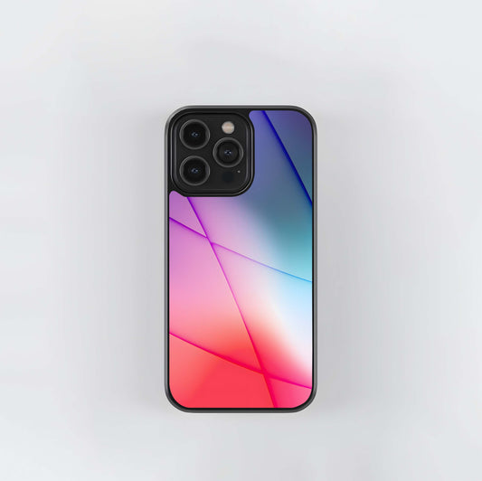 Chromatic Geometry Glass Case