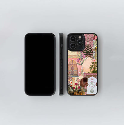 Desi Chai Collage Glass Case