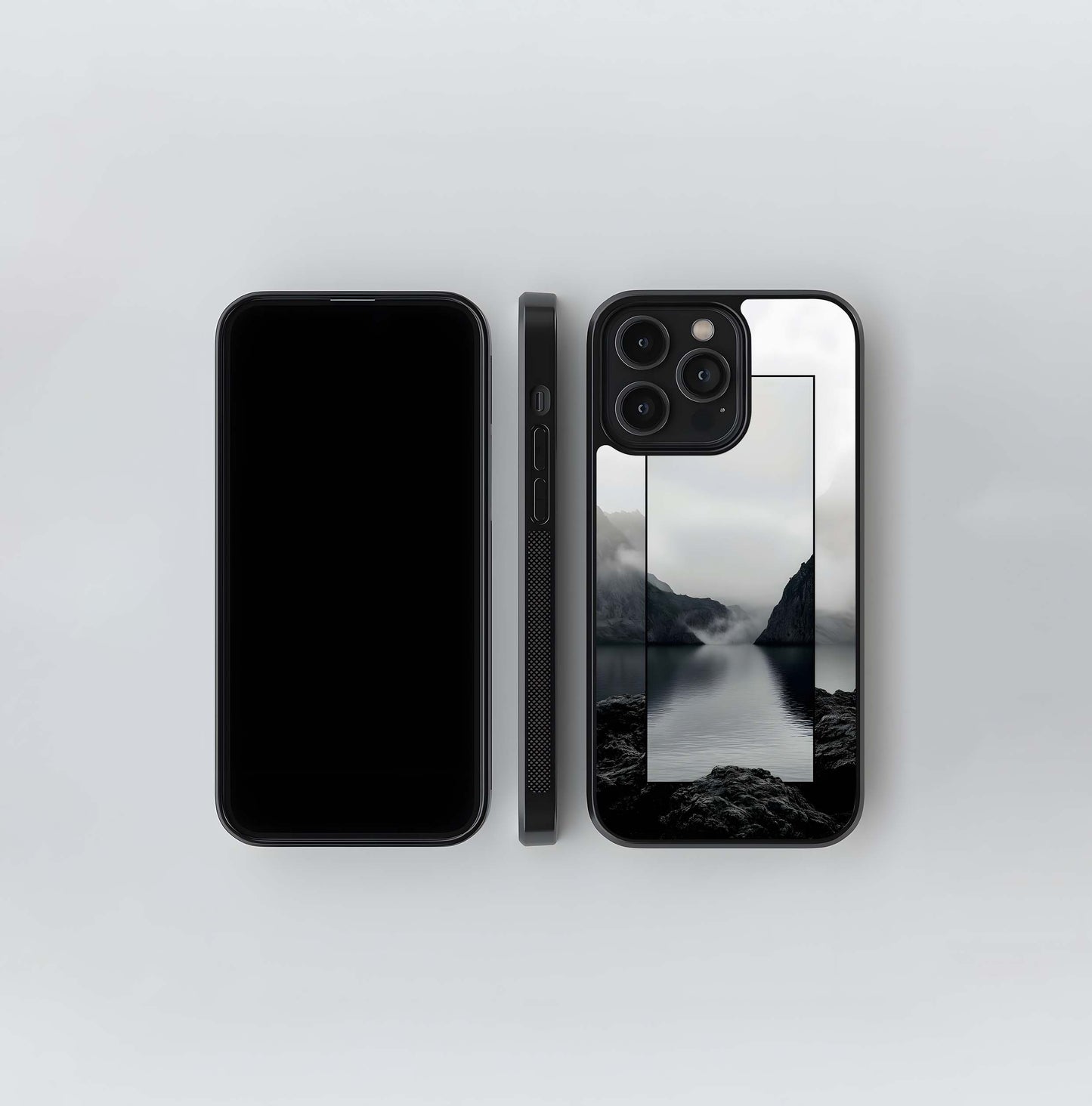 Framed Tranquility Glass Case