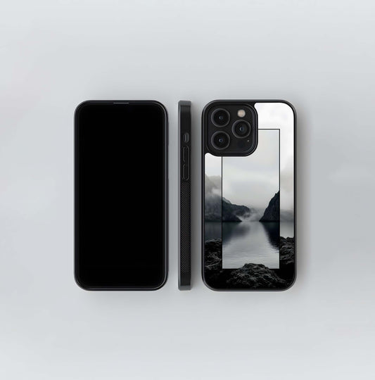 Framed Tranquility Glass Case